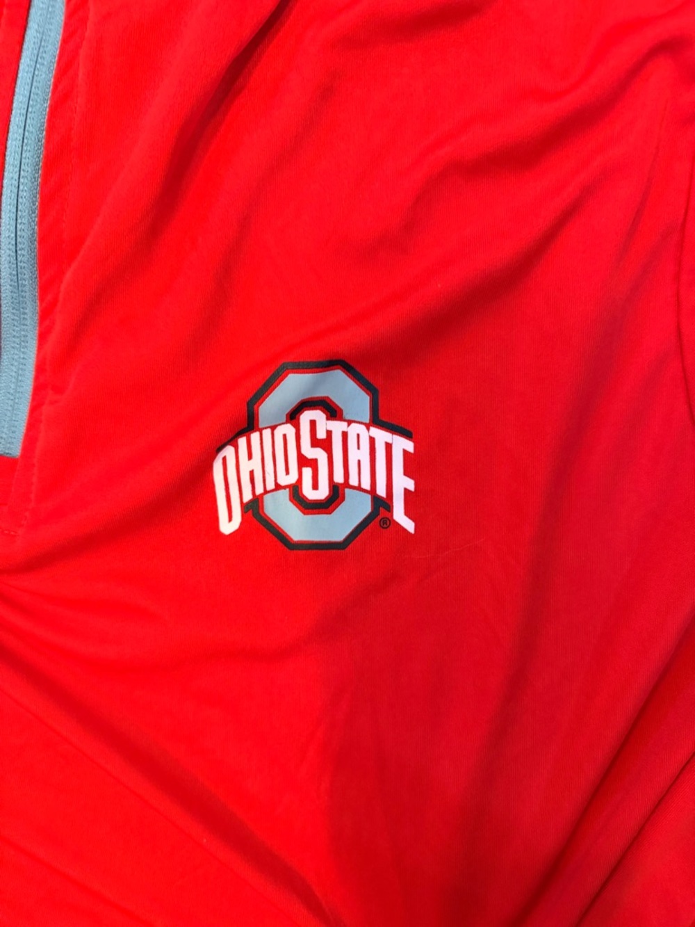 Ohio State Red Quarter-Zip Pullover - Picture 3 of 3